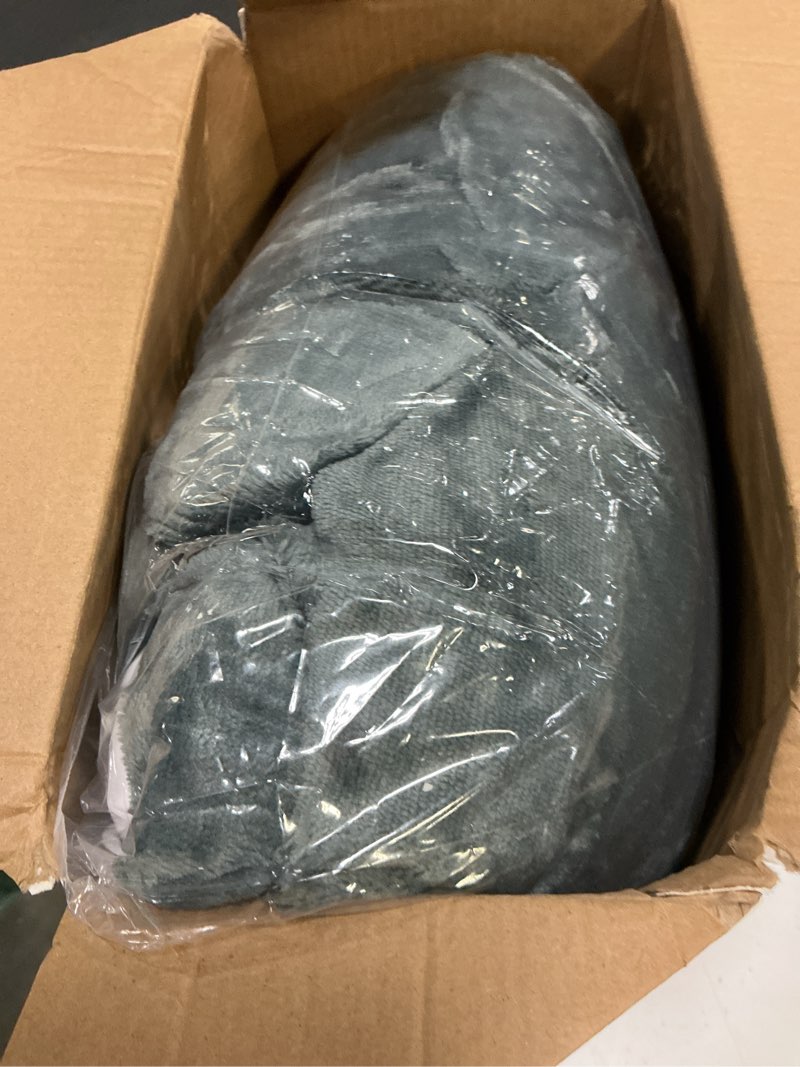 Condition photo showing New/Like New for Cozy Heated Blanket Throw Size - 5-Min Fast Warming Electric Throw Blanket with 6 Heat Settings & 4 Hours Auto-Off, Ideal Gift for Her, 62"x84", Slate Grey Twin Size 62"x84" 1-slate Grey