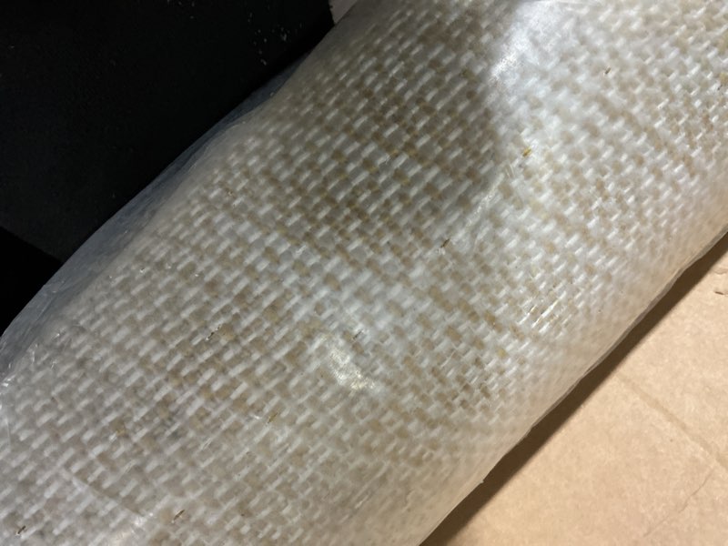 Condition photo showing As Is for nicole miller new york patio country calla contemporary herringbone indoor/outdoor area rug, yellow/cream, 6'6"x9'2" 6'6" x 9'2" (rectangular) yellow/cream