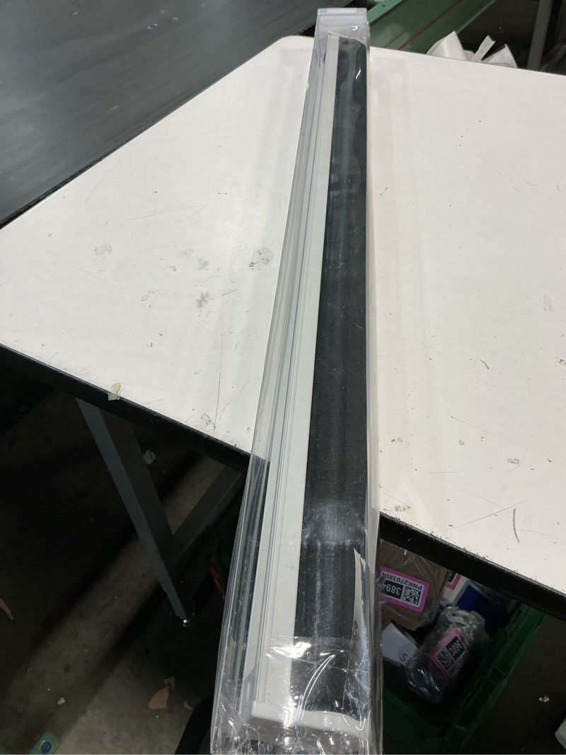 Condition photo showing Good Condition for SHADEMOON Cordless Blackout Window Roller Shades, Pull Down Spring System Indoor Blinds, Room Darkening Waterproof UV Blocking Thermal Insulated Fabric for Home Office (Black, Width 35", Height 72") Black 35"W x 72"H