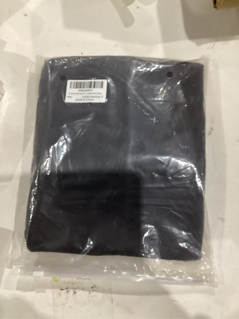 Condition photo showing New/Like New for KuaCua Womens Tennis Dress,One Shoulder Workout Athletic Golf Dresses with Shorts and Bra Active Exercise Dress with Pockets Small Dark Grey