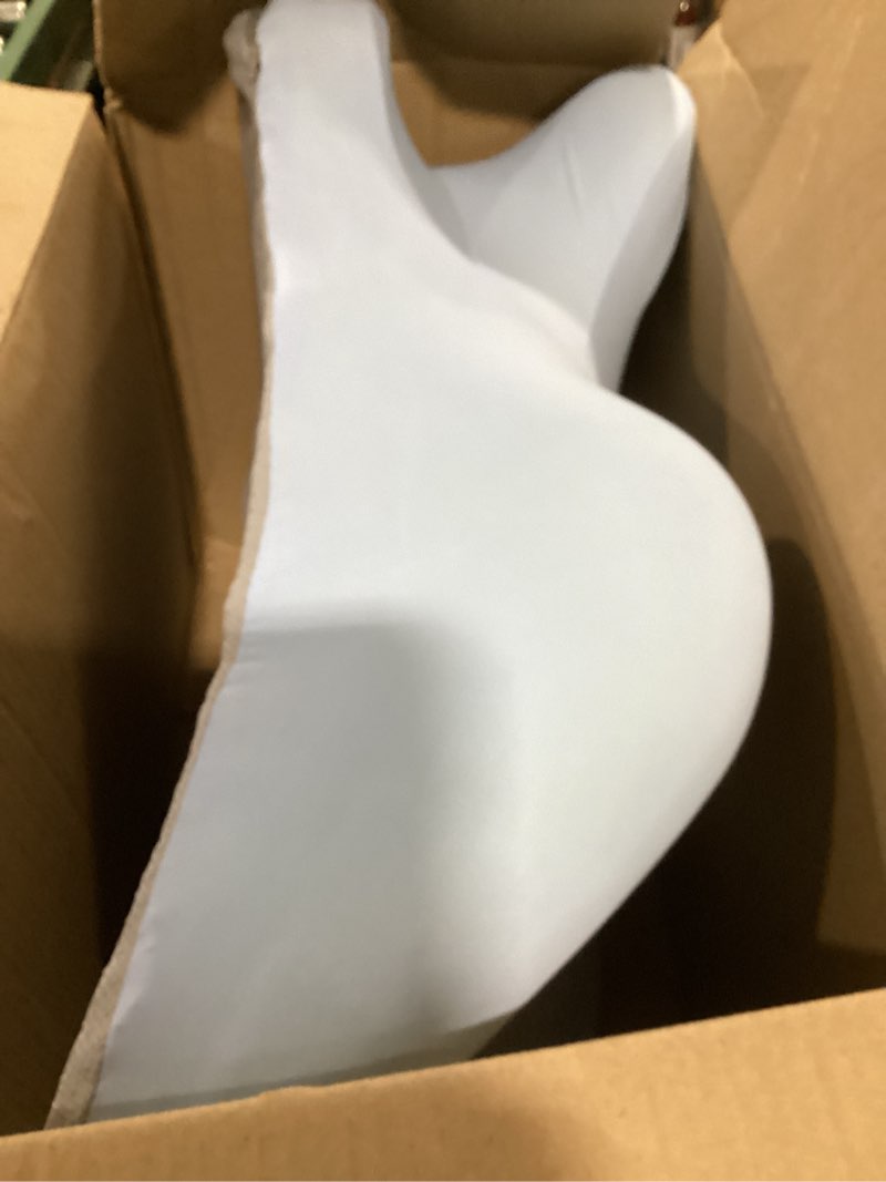 Condition photo showing Good Condition for lumbar support pillow, back pillow for low back pain relief, ergonomic streamline car seat, office chair, recliner and bed (gray)