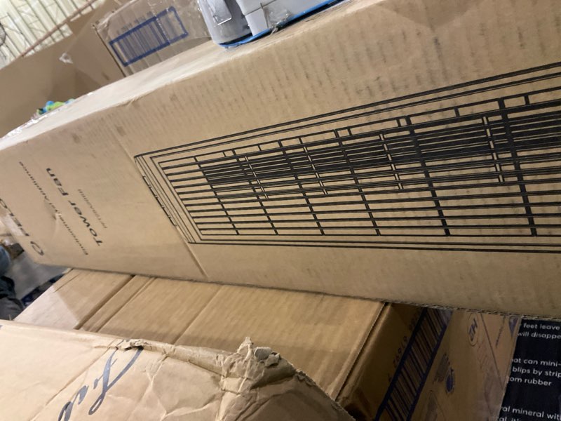 Condition photo showing New/Like New for PELONIS 30 Inch Oscillating Tower Fan with 3 Speed Settings and Auto-off Timer, Standing Fan PFT28A2BBB, Black, medium Black Basic