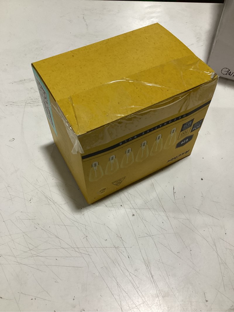 Condition photo showing Good Condition for Ascher Vintage LED Edison Bulbs 6W, Equivalent 60W Incandescent, Non-Dimmable, Warm White 2700K, ST5