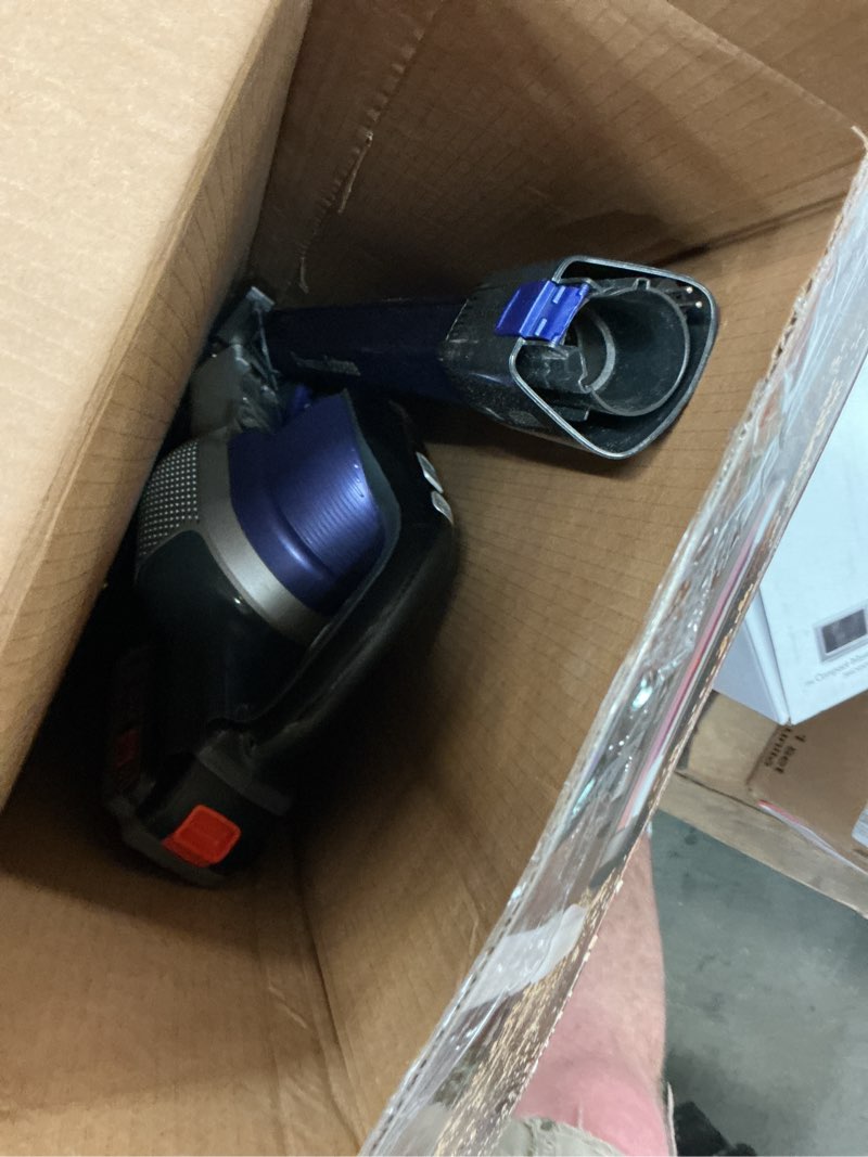 Condition photo showing As Is for BLACK+DECKER Pet Hair Vacuum, Cordless Vacuum Cleaner Pet Hair, Up to 55 Minutes of Runtime, Interchangeable Floorhead, Maximum Suction, Multi-Surface, Light Weight, Powerseries Extreme (BSV2020P) 20V Pet Vacuum