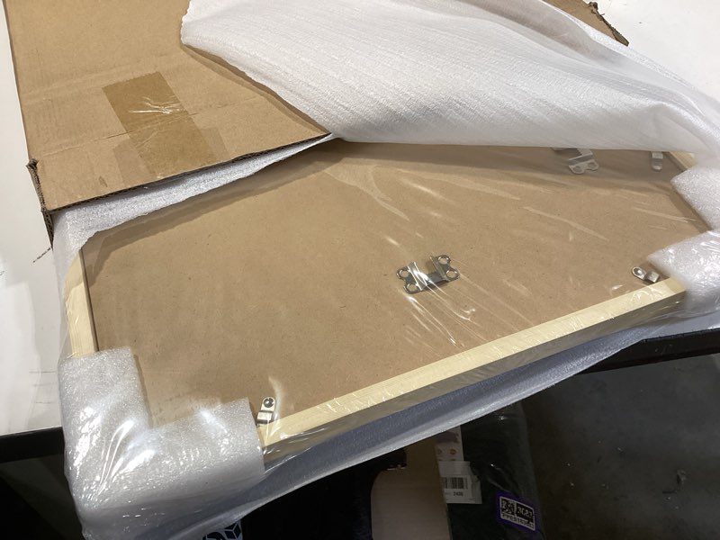 Condition photo showing Good Condition for egofine 4x6 picture frame natural wood frame with plexiglass, display pictures 3.5x5 with mat or 4x6 without mat for tabletop and wall mounting natural wood 4x6
