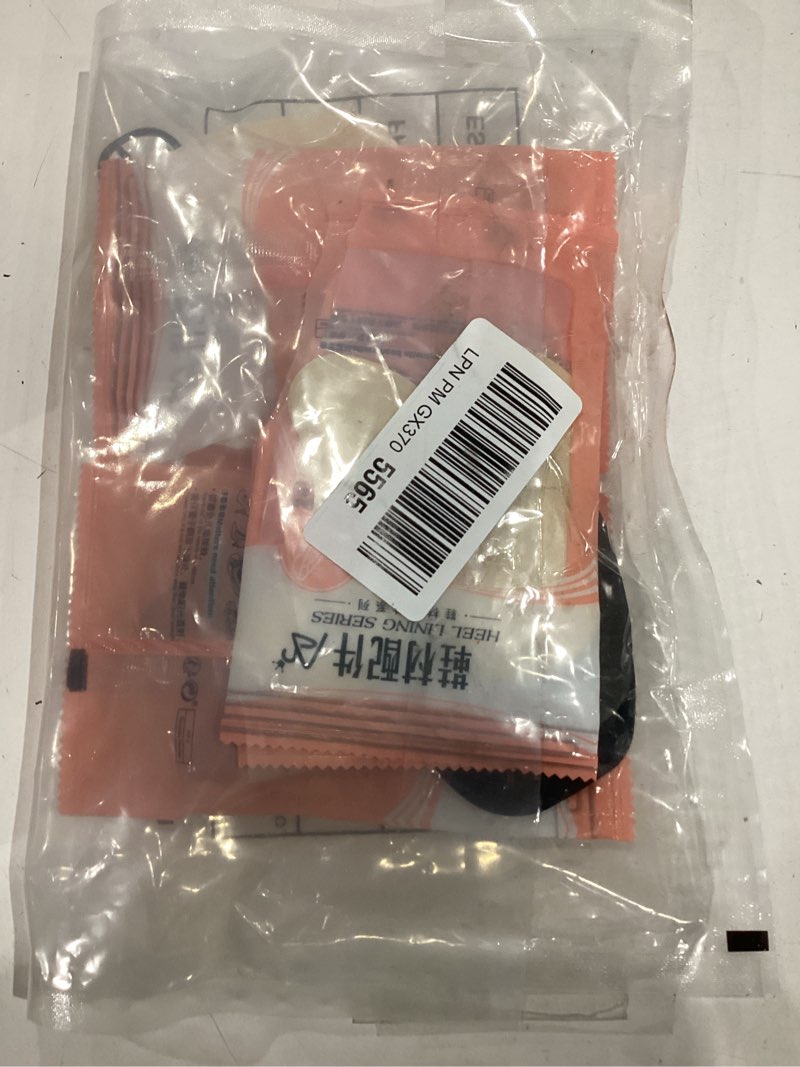 Condition photo showing As Is for 10 pairs shoe insert for shoes too big shoe filler inserts heel grip heel pads for loose shoes, high heels, sneakers, boots, black and beige