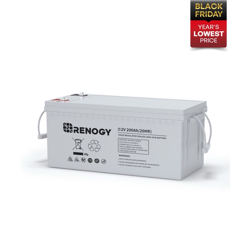 Deep Cycle AGM Battery 12 Volt 100Ah/200Ah