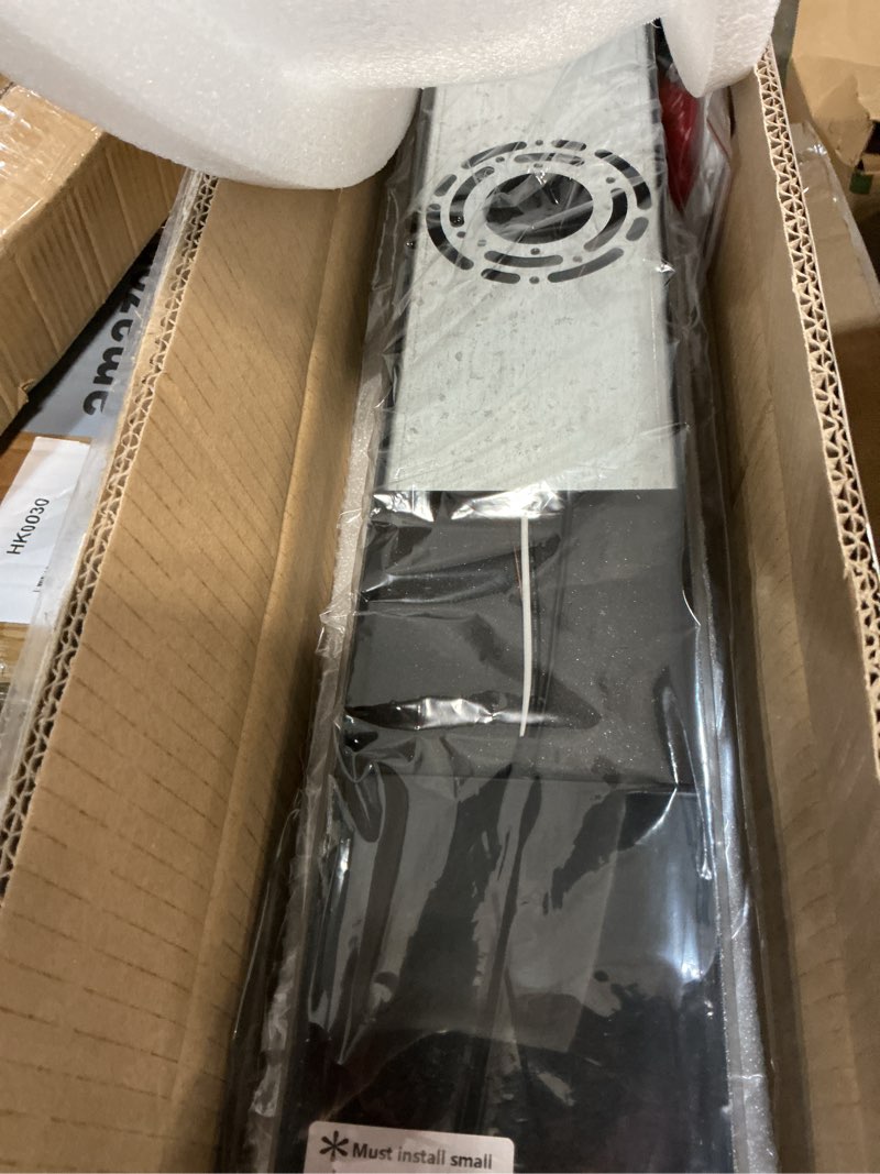 Condition photo showing New/Like New for camuucci Dusk to Dawn Outdoor Light, 31.1 Inches LED Porch Lights Outdoor Waterproof Modern Outside Sconce Wall Mount for Doorway Hallway Porch Patio Yard Doorway Black Black 31.1 Inch