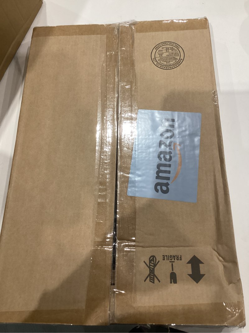 Condition photo showing New/Like New for MCS Canvas Float Frames 12x16 Frame, Walnut Woodgrain for Finished Canvases, Vertical & Horizontal Wall Hanging with Adhesive for Canvas Paintings (1-Pack) 12x16 without Mat Walnut Woodgrain