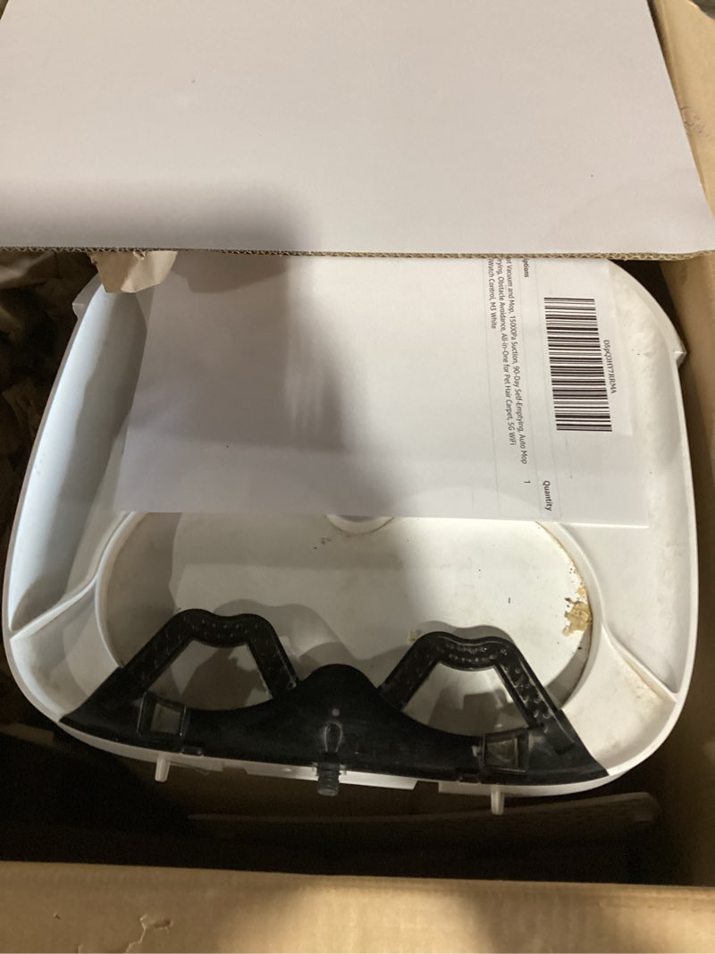 Condition photo showing As Is for lefant vaccum and mop used