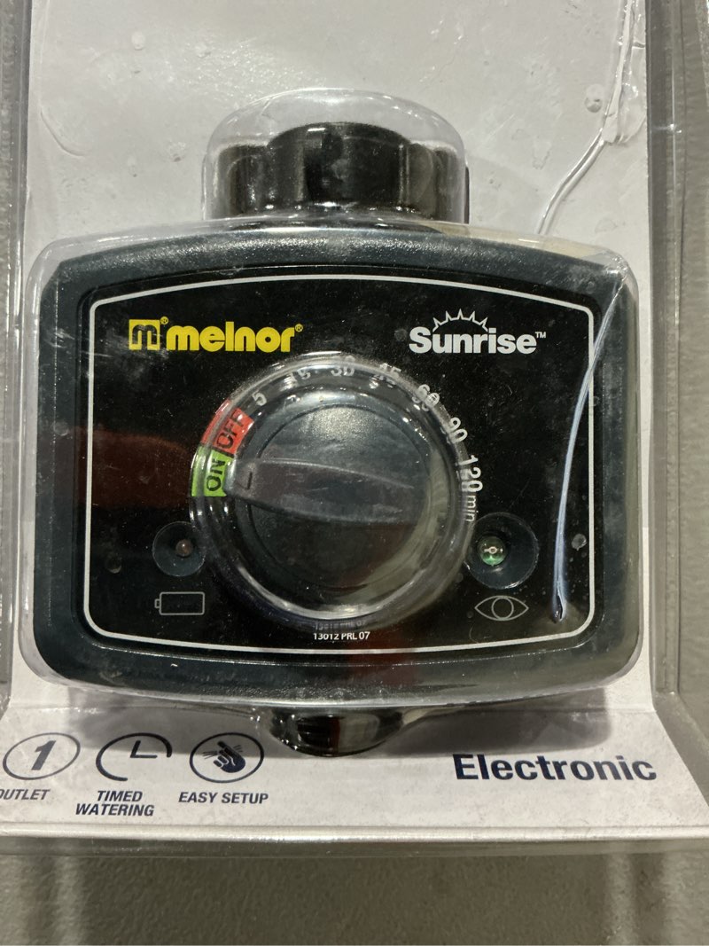 Condition photo showing Good Condition for melnor 1 output port mechanical hose end timer