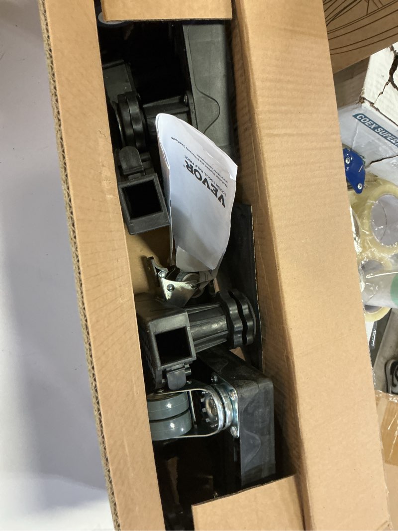 Condition photo showing Good Condition for Mini Fridge Stand, 27'' Universal Mobile Base with 4 Strong Feet, 4 Locking Swivel Wheels, Adjustable Furniture Mover Mobile Base for Washing Machine, Refrigerator, Washer and Dryer