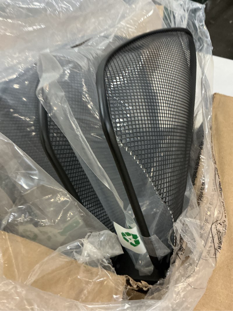 Condition photo showing As Is for Huron 8-Slot Vertical File Binder Organizer Storage, Black Steel Mesh