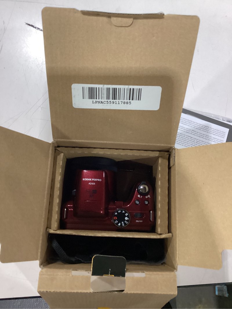 kodak pixpro az425 digital camera, 42x optical zoom bridge with 20mp bsi sensor, li-ion battery, ois