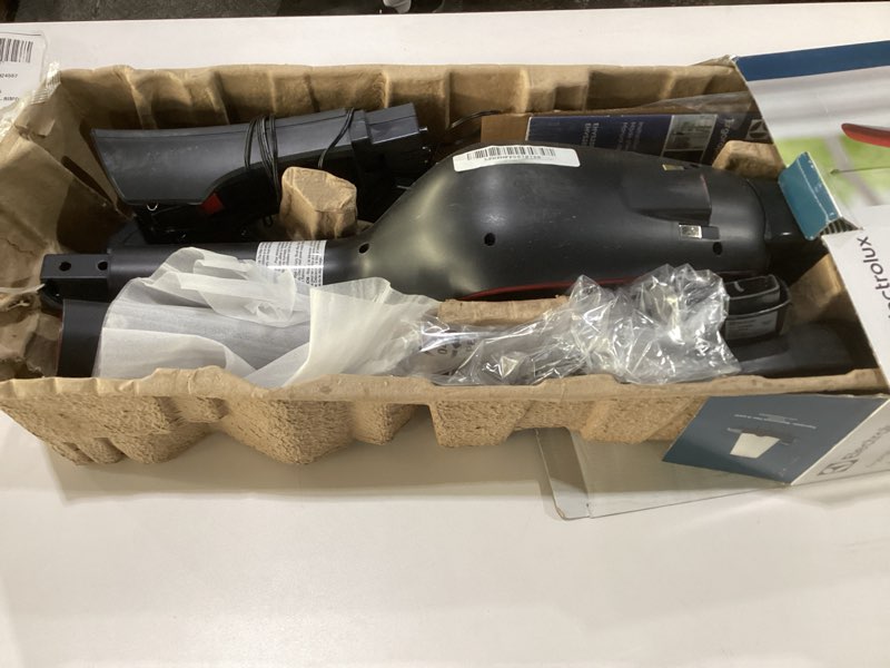 Condition photo showing As Is for Electrolux Ergorapido Pet Cordless 2-in-1 Vacuum Cleaner with Motorized Pet Nozzle for Easy Pet Hair Removal, 48-Minute Run Time, 2 Power Modes, Chili Red Pet Version, AS IS, NOT TESTED