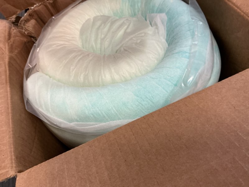 Condition photo showing New/Like New for sweetcrispy memory foam mattress topper full, 3 inch thick gel infused cooling toppers pad for full size bed, sleeper sofa, rv, camper, certipur us certified, ventilated and breathable, blue 3" blue full