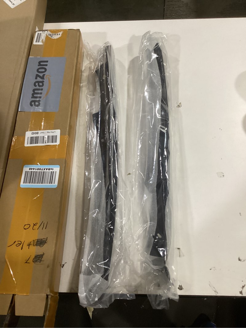 Condition photo showing Good Condition for MOTOKU Pair Glossy Black Front Headlight Eyelid Molding Trim Eyebrow Strip for Honda Civic 2016 2017 2018 2019 2020