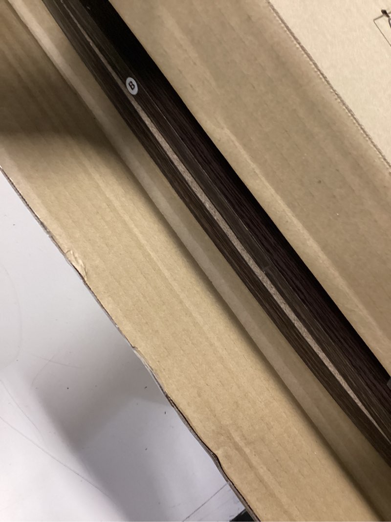 Condition photo showing Good Condition for furinno turn-n-tube tv riser stand, 2-tier small elevated no tools tv stand, tv console for tv up to 32 inch, 15.8 x 23.8 x 11, for living room, bedroom, dark brown dark brown/black small 23.8"(w)x11"(h)x15.8"(d)