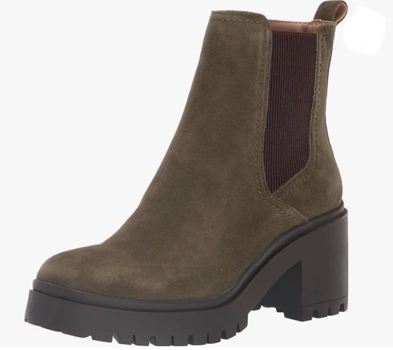 Blondo WOMEN'S WATERPROOF RAQUEL FASHION BOOT, Olive Suede, 8.5