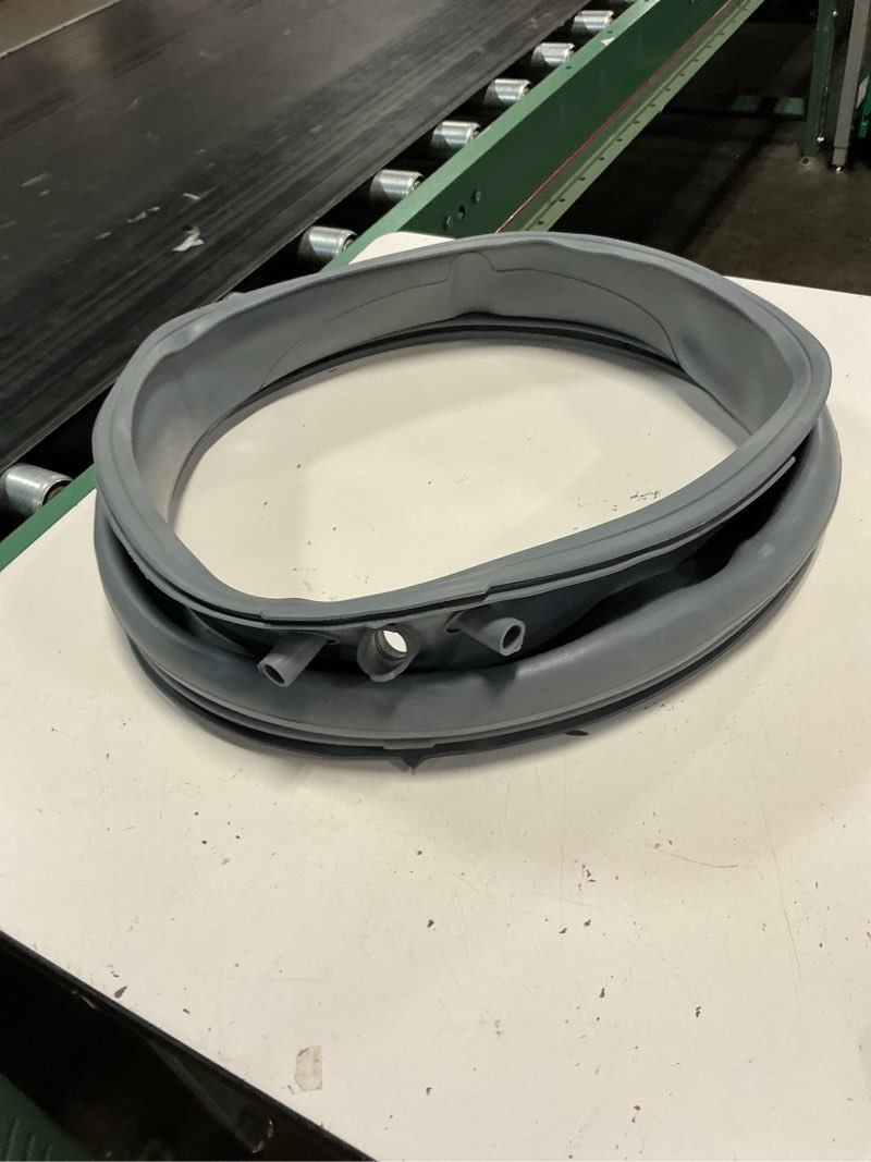Condition photo showing As Is for 5304505004 efls617siw0 washer door gasket for electrolux washer door boot seal front load washer rubber seal efls617stt0 efls627utt1 efls517siw0 efls527uiw0 electrolux frigidaire washing machine parts