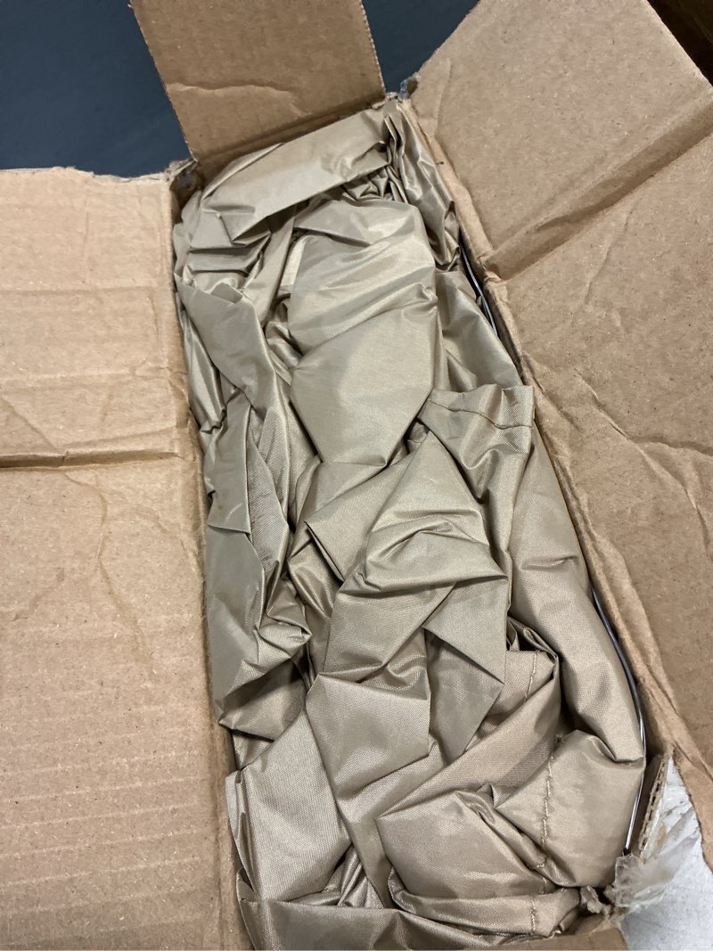 Condition photo showing Good Condition for 10×10 canopy replacement top, pop up canopy replacement tent cover for straight leg frame, waterproof canopy top cover for garden patio camping (top only)(khaki) khaki 120"x120" top