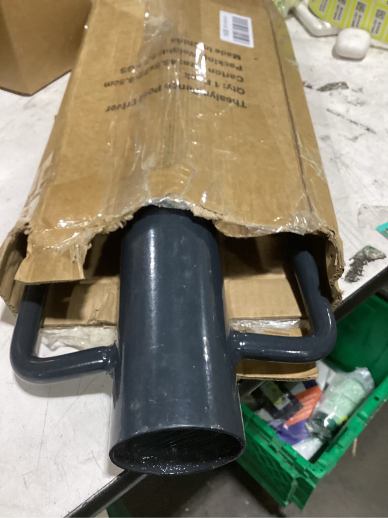 Condition photo showing As Is for thealyn fence post driver 17 inch 12lb metal t post driver