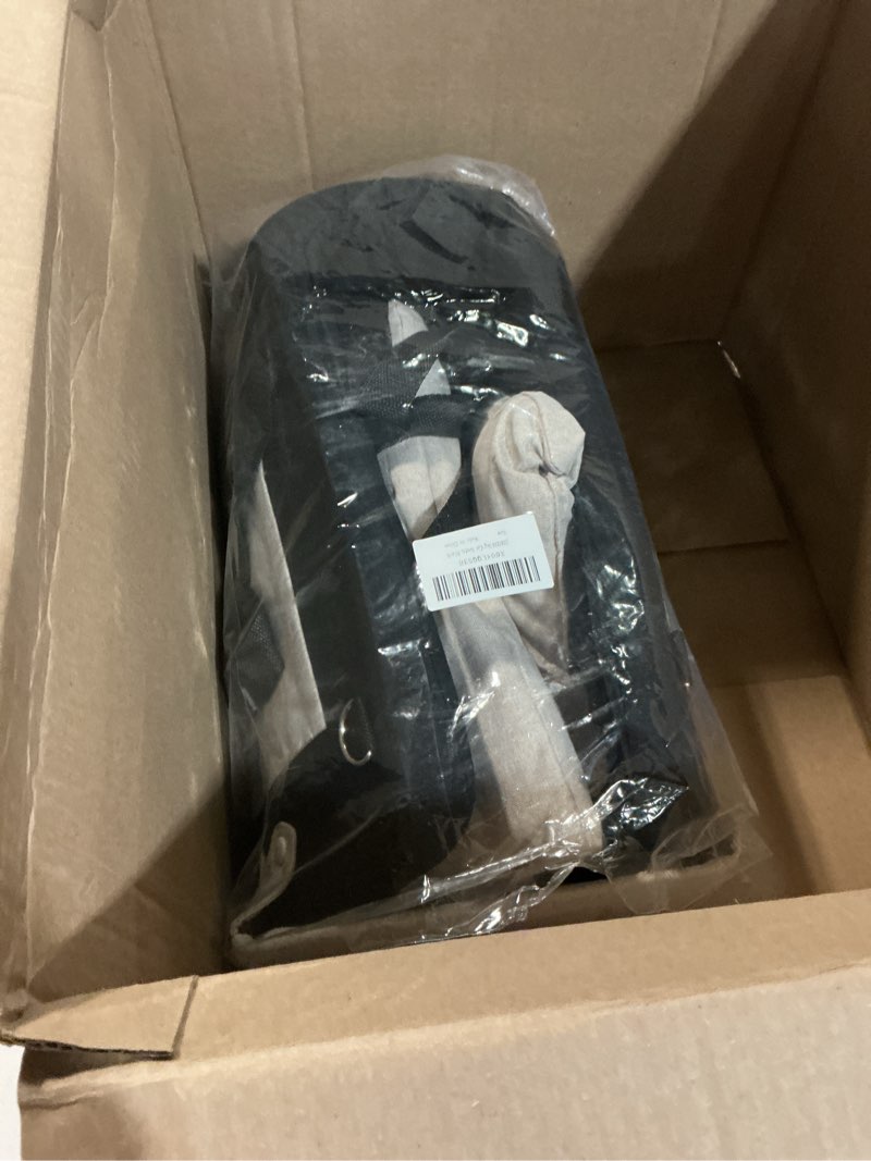 Condition photo showing New/Like New for JZXOIVA Console Dog Car Seat & Travel Bed for Small/Medium Dogs, Booster Dog Car Seat with Safety Tether, Non-Slip Base, Washable Cover, Front or Back Seat Pet Carrier Bed, Black