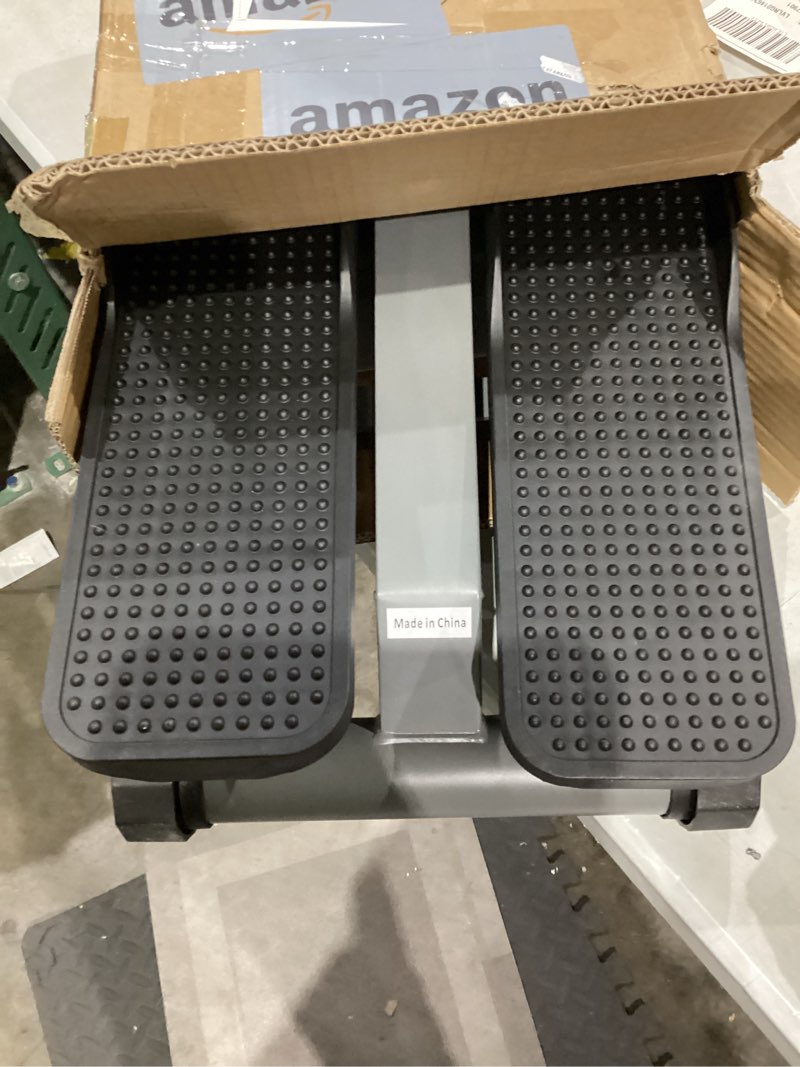 Condition photo showing As Is for Item similar))))))Sweetcrispy Mini Stair Steppers with Resistance Bands for Exercise at Home, Portable Exercise Twist Stepper Machine for Full Body Workout, 300LBS Capacity Sliver Pro