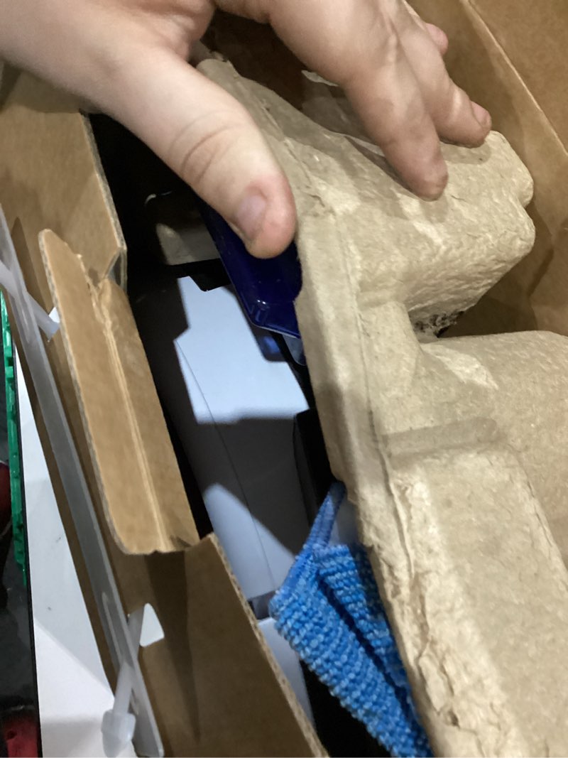 Condition photo showing As Is for ILIFE V5s Plus Robot Vacuum and Mop Combo with Wi-Fi/App/Alexa, Automatic Self-Charging Robotic Vacuum Cleaner, Slim and Quiet, Cleans Hard Floors Carpets and Pet Hair (V5s Pro Upgrade Version)