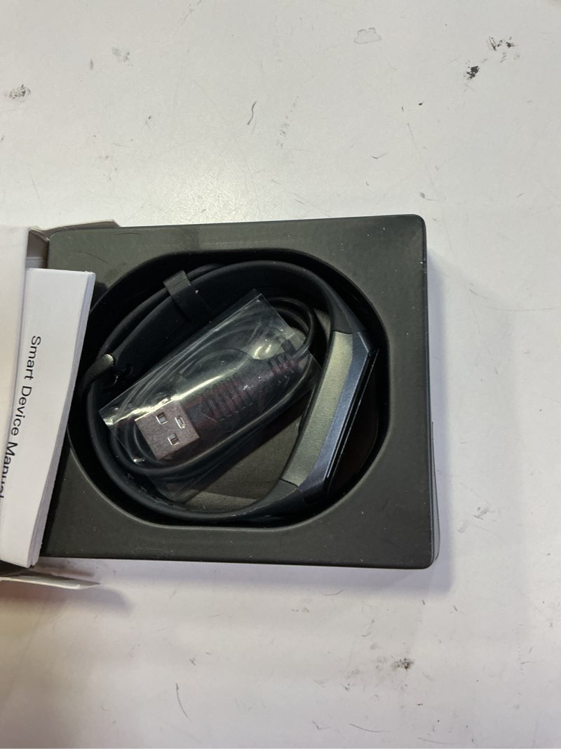 Condition photo showing Good Condition for Fitness Tracker Activity Tracker Smart Watch 1.10''AMOLED Touch Color Screen,Smart Watch with 24/7 Blood Oxygen Heart Rate,Sleep Monitor,IP68 Waterproof,Step Counter Health for Women Men (Black)