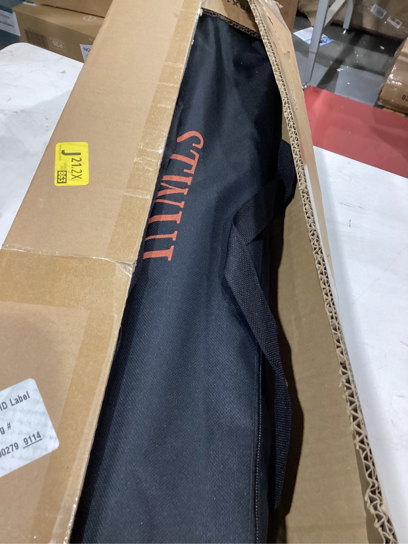 Condition photo showing As Is for Projector Screen with Stand - 150 Inch Portable Projector Screens Outdoor Indoor Projector Screen 16:9 4K HD Outdoor Movie Screen with Carry Bag,Enioy Home Theater Projection Screen STWUI PS150