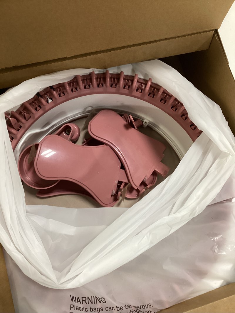 Condition photo showing Good Condition for Sentro Knitting Machine, 48 Needles Smart Knitting Crochet Machine with Row Counter for Adults and Beginners, Automatic Circular Weaving Spinning Knitting Loom Machine Kit for Hat,Socks,Scarves,Gloves