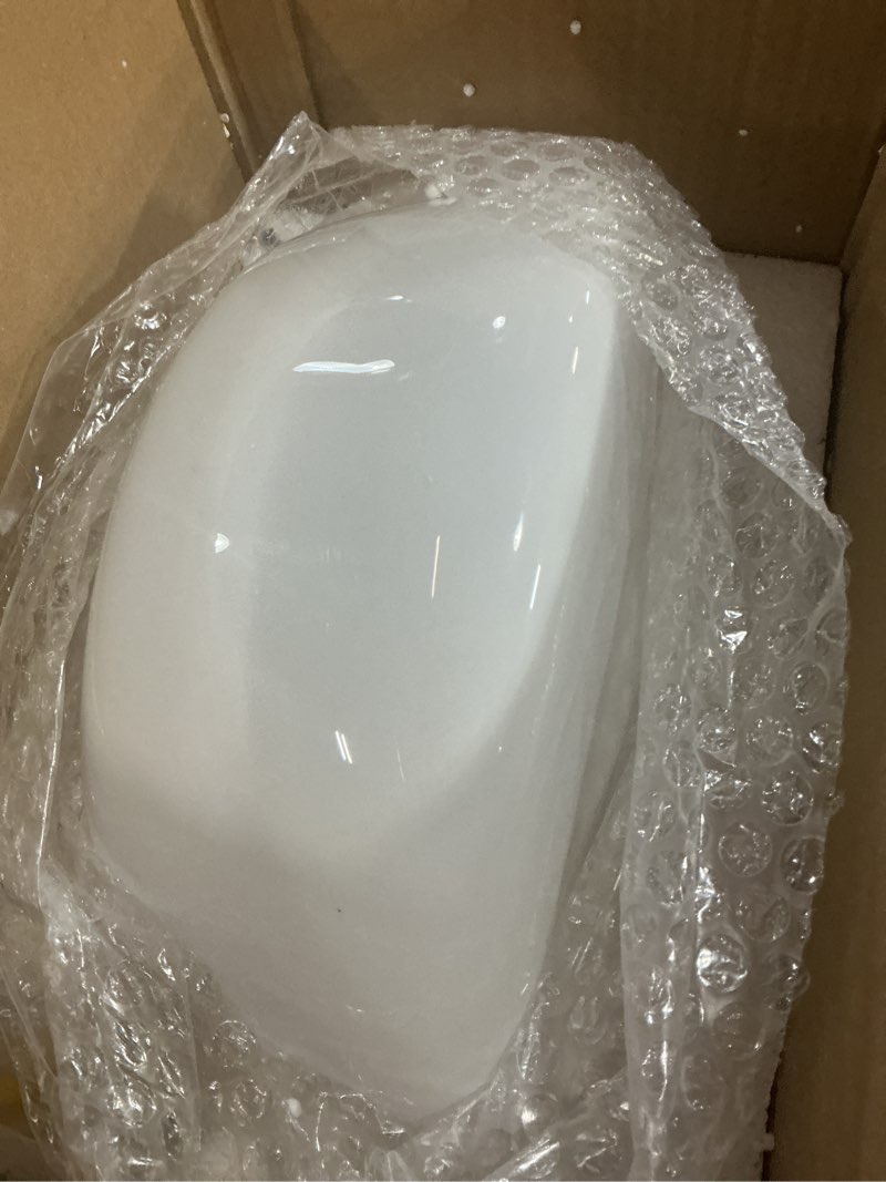 Condition photo showing Good Condition for Black Schoolhouse Light Fixture, 12" Milk Glass Flush Mount Ceiling Light, Black Semi Flush Mount Ceiling Light for Farmhouse Kitchen Hallway Entryway