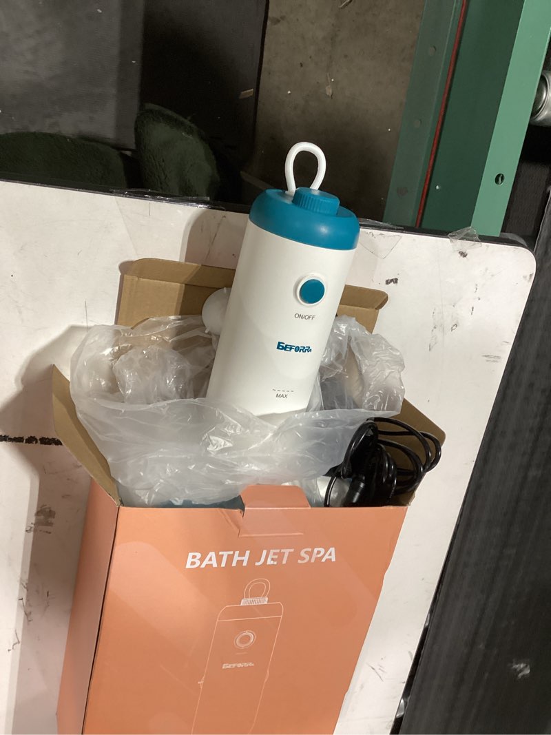 Condition photo showing Good Condition for similar product Bath Jets for Tub with Jet Massage and Bubble Mode, Bathtub Jets for Tub with 360° Rotatable Single and Dual Nozzles, the Lever-lock Suction Cups, and Handle. Jets for Bathtub at Home for Relaxation