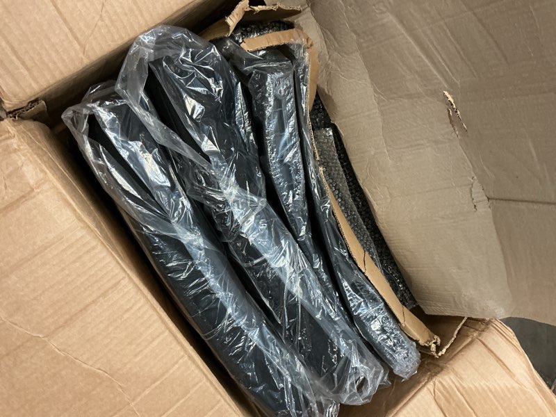 Condition photo showing New/Like New for clatina office guest chair with lumbar support and mid back mesh space air grid series for reception conference room