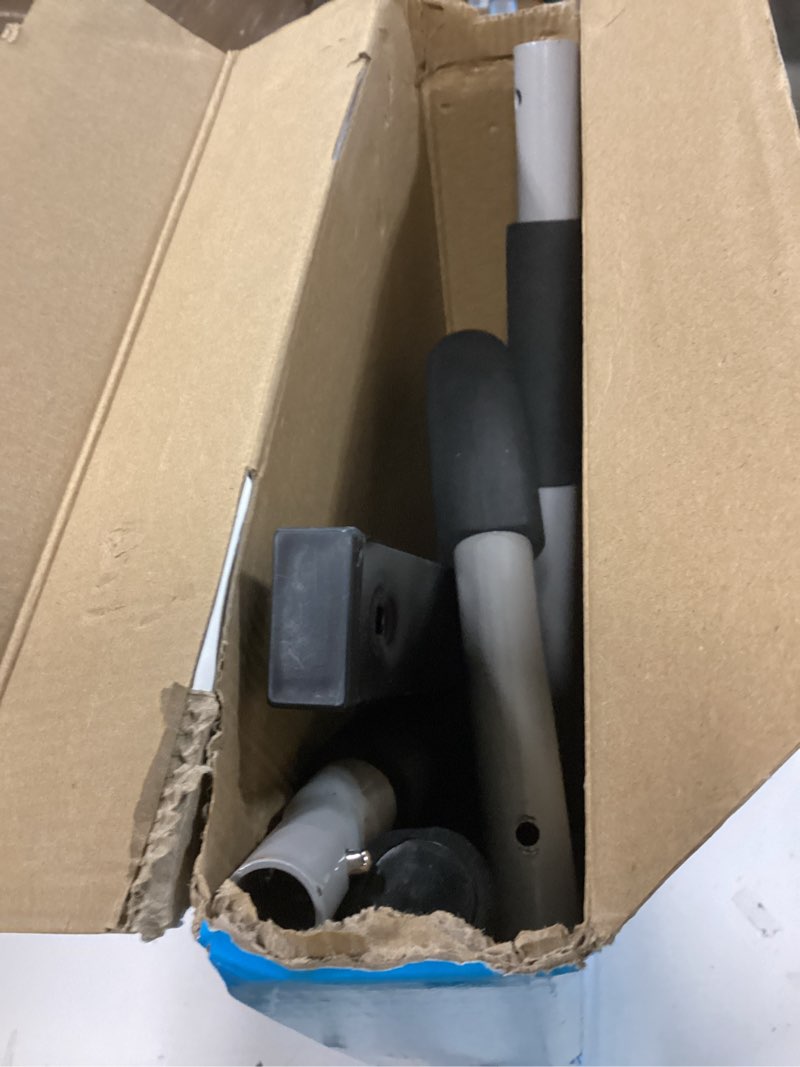 Condition photo showing Good Condition for Ally Peaks Pull Up Bar for Doorway | Thickened Steel Max Limit 440 lbs Upper Body Fitness Workout Bar| Multi-Grip Strength for Doorway | Indoor Chin-Up Bar Fitness Trainer for Home Gym Portable silver2