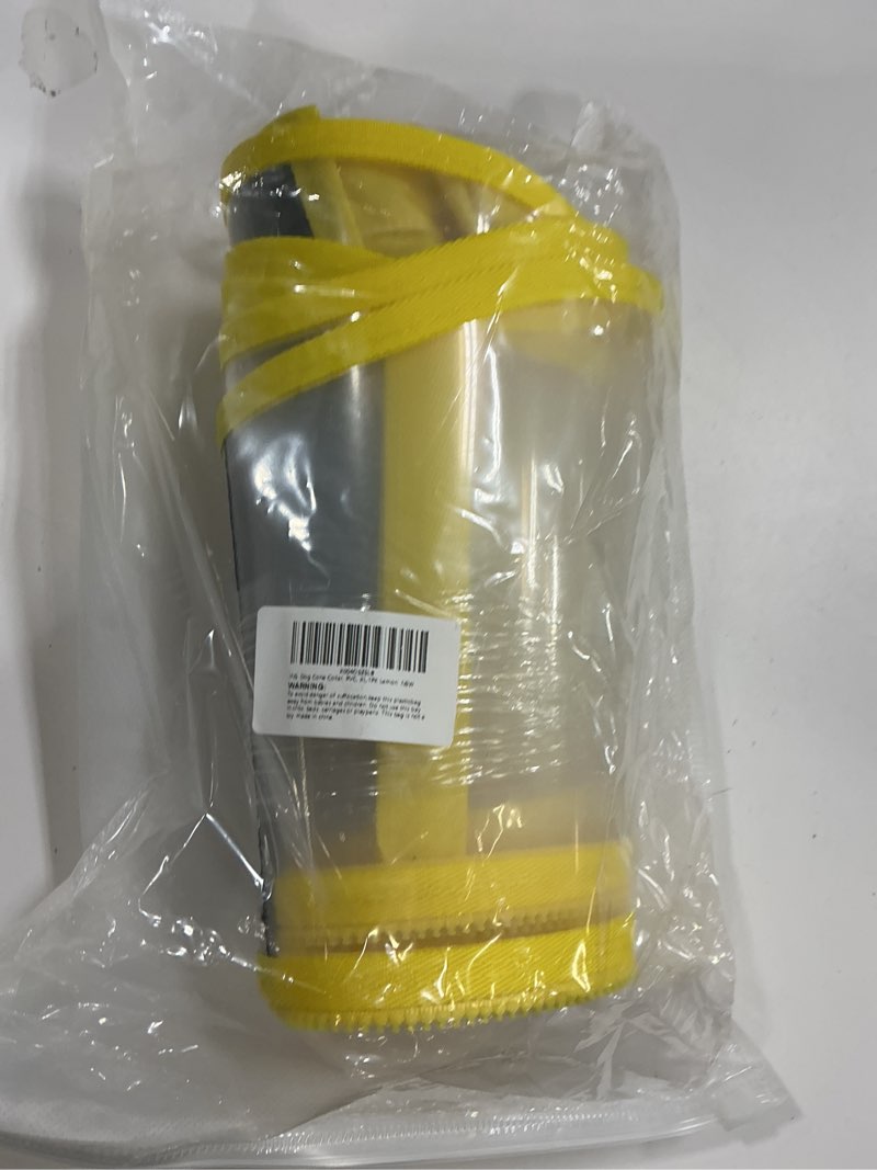 Condition photo showing New/Like New for Soft Dog Cone Collar, Inflatable Cones Alternative After Surgery for Large/Medium/Small Dogs to Stop Licking, Elizabethan Neck Ecollars of Shame with Anti-Lick Shield, XL Comfy Pillow Recovery Sunny Lemon XL(neck:18''-23'')