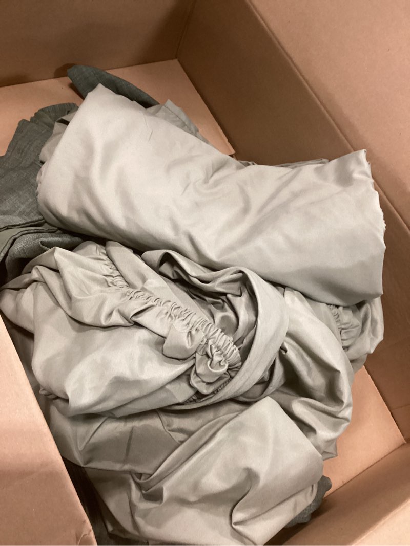 Condition photo showing As Is for Utopia Bedding Queen Fitted Sheet - Bottom Sheet - Deep Pocket - Soft Microfiber - Shrinkage and Fade Resistant-Easy Care -1 Fitted Sheet Only (Olive) Olive Queen