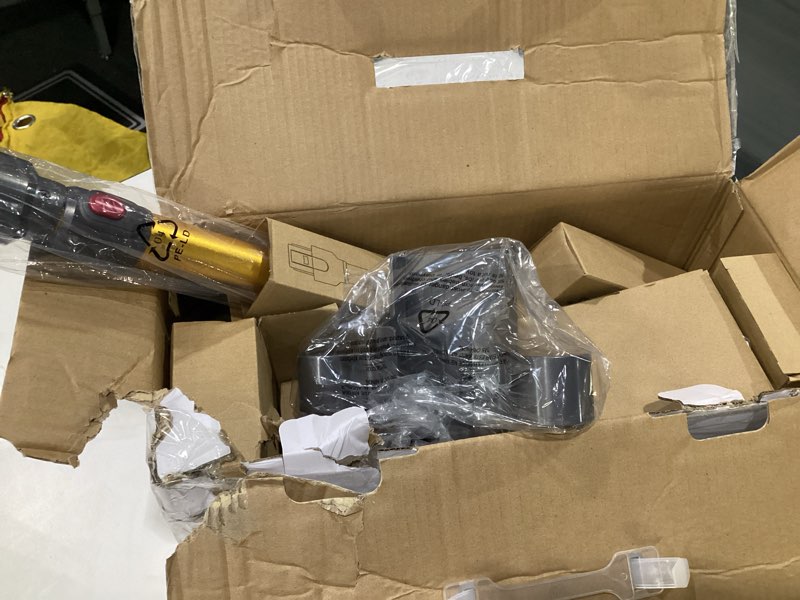 Condition photo showing As Is for Cordless Vacuum Cleaner, 550W/50Kpa/70Mins Vacuum Cleaners for Home with Smart Auto Mode/LED Touch Display, Self-Standing Cordless Stick Vacuum Rechargeable, Vacuum Cleaner for Pet Hair/Carpet/Floors, MISSING PARTS, SIMILAR TO STOCK PHOTOS , NOT TESTED