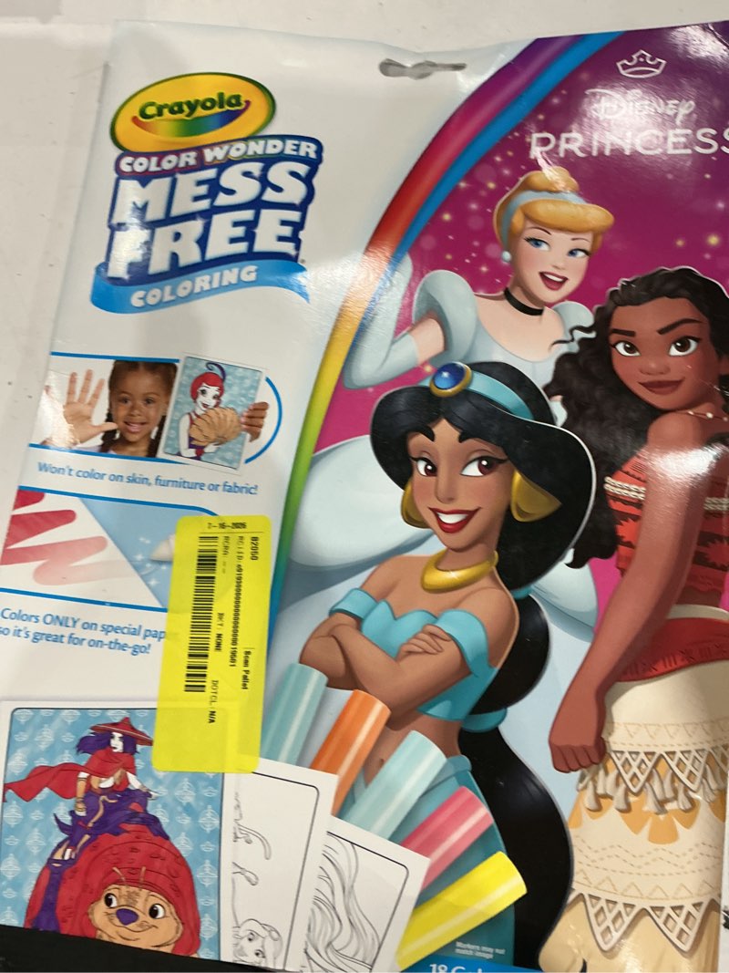 Condition photo showing Good Condition for crayola color wonder coloring pad & markers multicolored