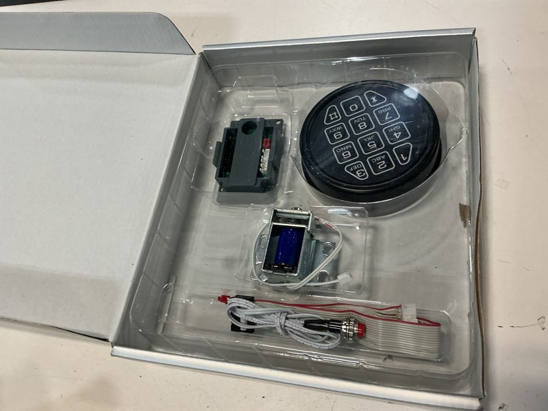 Condition photo showing Good Condition for Electronic Safe Lock Replacement Keypad with Solenoid Lock, Gun Safe Lock with Programmable Electronic Keypad, Lock Fits High Security Safe Box and Security Cabinet