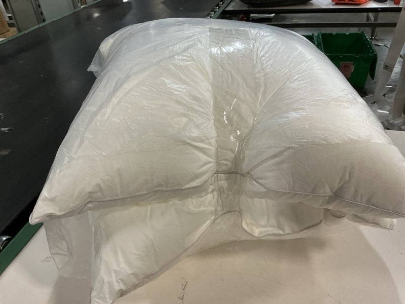 Condition photo showing Good Condition for Oubonun 26 x 26 Pillow Inserts - Set of 2 - 100% Cotton Cover - 26 Inch Square - Decorative Pillow Inserts - White 26x26 Inch (Pack of 2)