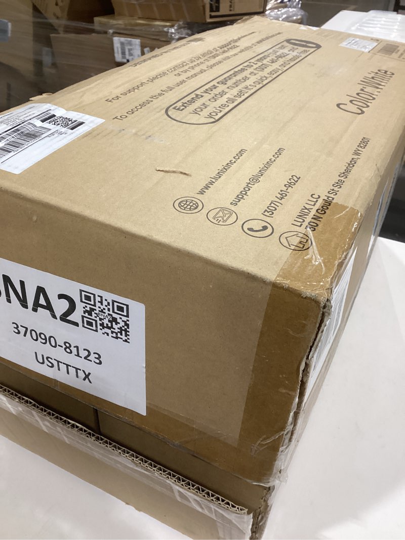 Condition photo showing Good Condition for Lunix 4pcs Memory Foam Wedge Pillow Set for Back, Knee & Leg Pain Relief, Orthopedic Bed Pillow for Post Surgery, Reflux, GERD, Anti-Snoring, with Hot Cold Pack, White