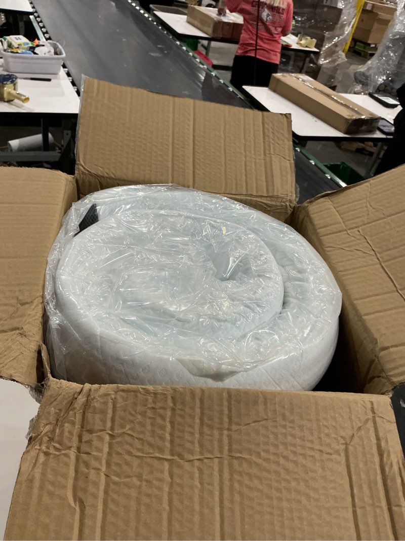 Condition photo showing New/Like New for glendan extra firm mattress topper: queen size 3 inch, high density bed topper, extra support for pain relief, breathable washable cover with anti-slip straps, certipur-us oeko-tex certified 80x60 standard queen extra firm 3 inch