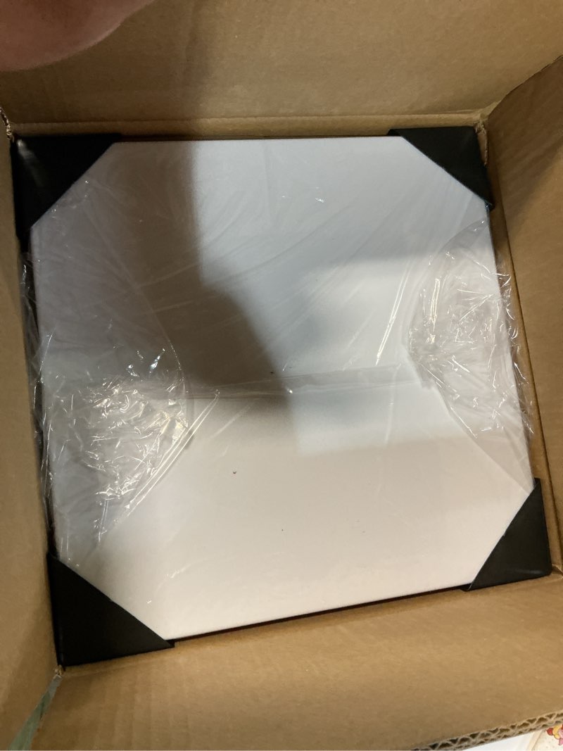 Condition photo showing Good Condition for redants 6 pcs buffet risers, large food risers for buffet table, food display risers for party, white acrylic boxes dessert table display set, risers display stands (size 10" 9" 8" 7" 6" 5", white)