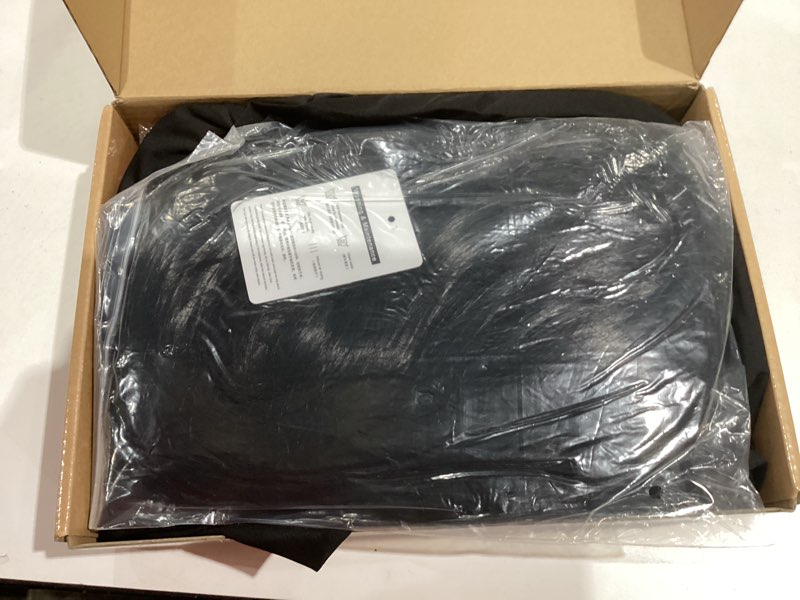 Condition photo showing New/Like New for Halloween Costume Women Adult Long Black Dress with Gothic Necklace Wig Retro Black Gothic Dress for Costume Cosplay X-Large