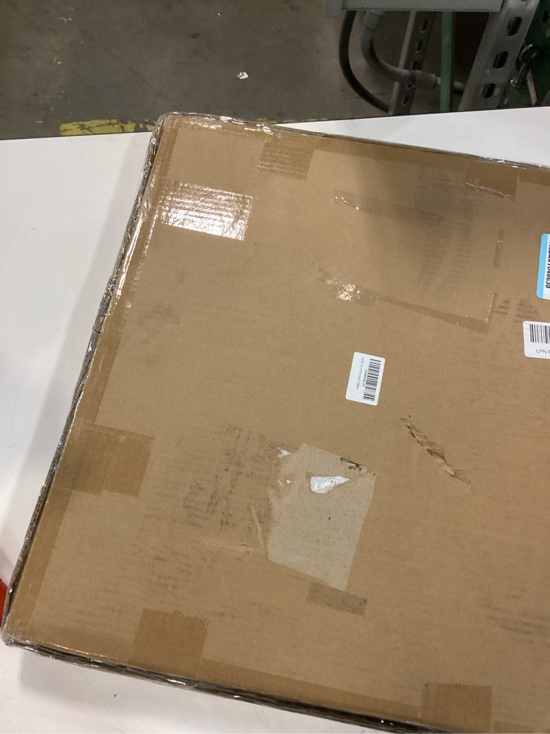 Condition photo showing New/Like New for Firebacks for Fireplace-Stainless Steel Fireback with Adjustable Feet, 20" x 20" Fireplace Heat Reflector, Fireplace Back Plates, Painted Black Heat-Resistant Material for Wall Protection Black 20"×20"