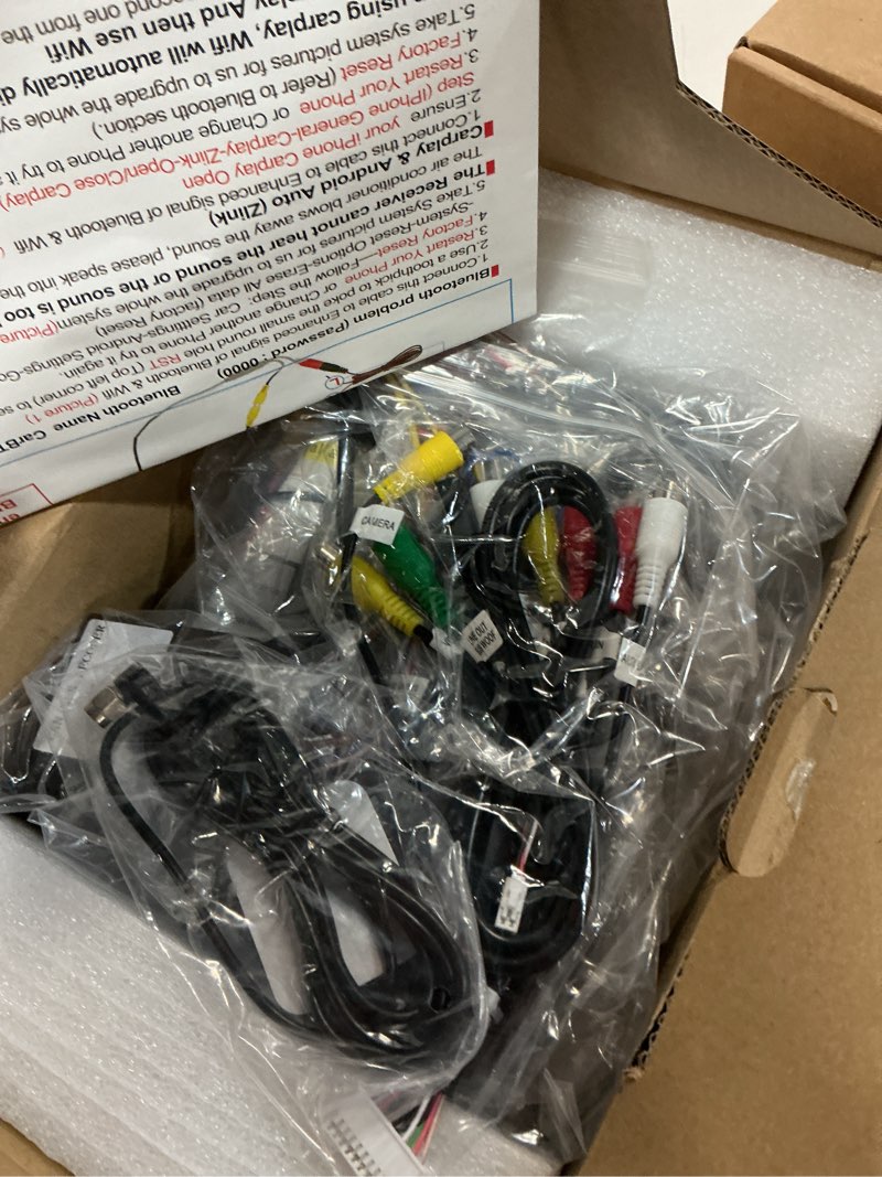 Condition photo showing Good Condition for 5g wifi car radio for chevy silverado 1500/2500/3500 2003-2006, gmc sierra 1500/2500/3500 2003-2006, yukon 2004-2006, suburban/avalanche 2003-2006, 7'' carplay android auto stereo, gps fm bt camera 7 inch