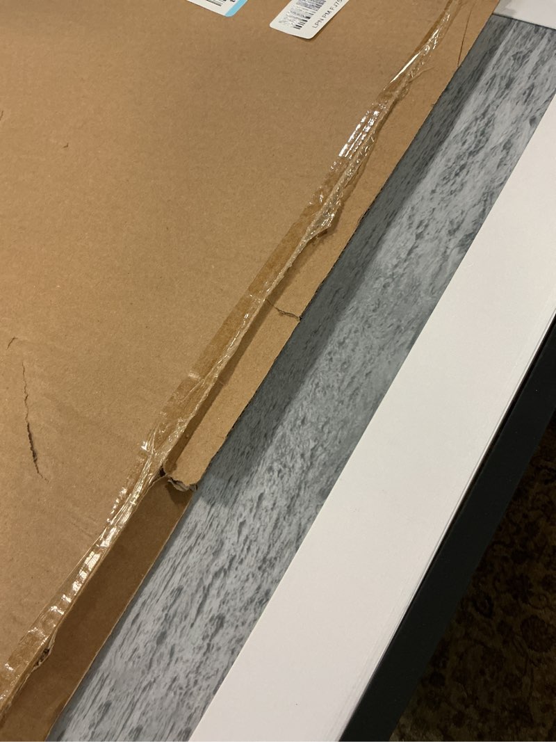 Condition photo showing Good Condition for upsimples 24x32 poster frame, display pictures 20x28 with mat or 24 x 32 without, wall hanging picture frames, black, 1 pack black 24x32
