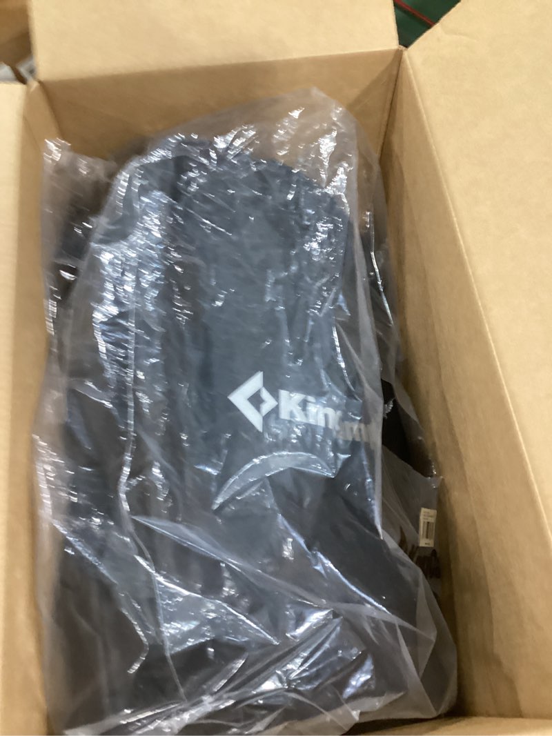 Condition photo showing Good Condition for KingCamp Double Inflatable Couch for Camping, Portable Foldable Eco-Friendly Reach-Certified PVC Liner Air Lounger 2-Person Blow Up Sofa with Foot Pump, Pegs, Repair Kit & Removable Cover Khaki-double Full